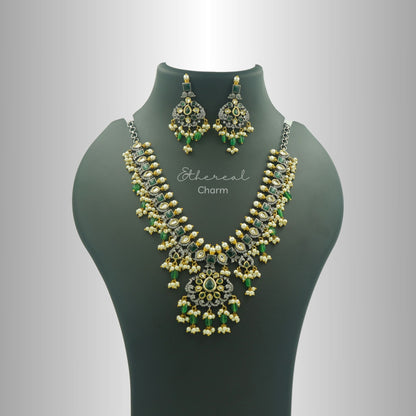 Victorian Monalisa Beads Necklace Set