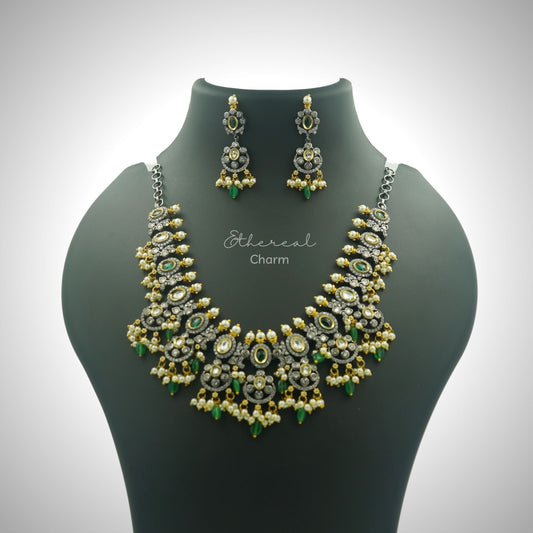 Victorian Monalisa Bead Necklace Set