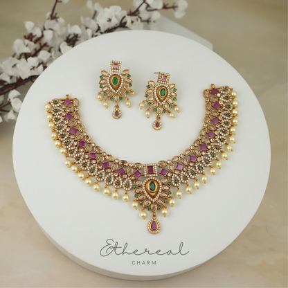 Royal Elegance Kundan Choker Set